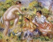 Pierre Renoir Young Women in the Country France oil painting reproduction
